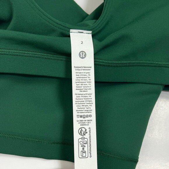 Lululemon NWT Align Tank Top Everglade Green - Picture 8 of 9